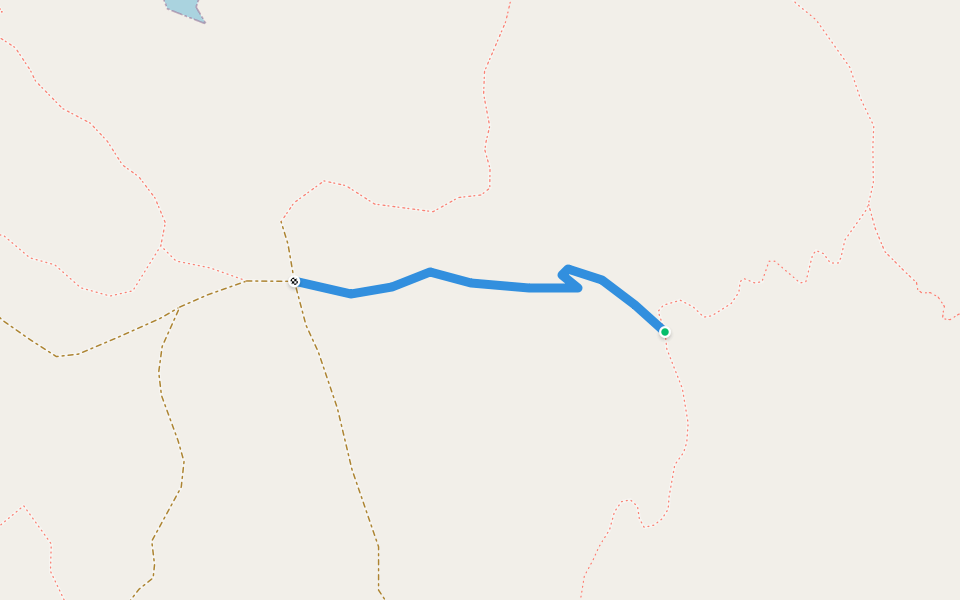 Connection Route 4 walking route map in Naousa