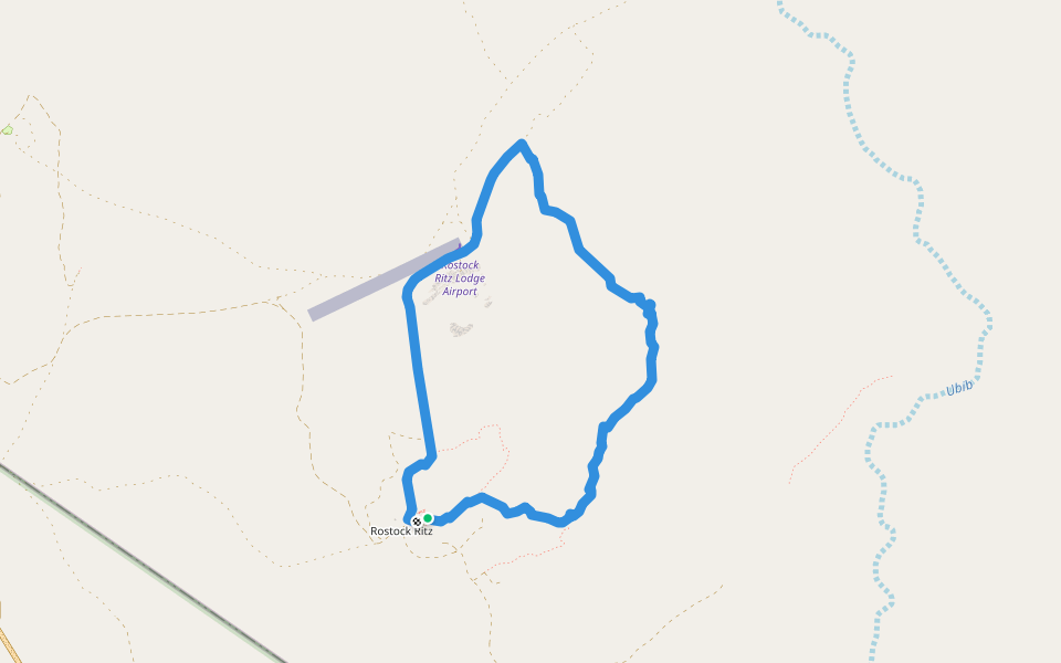 Ramblers Trails walking route map in Tinkeringheib