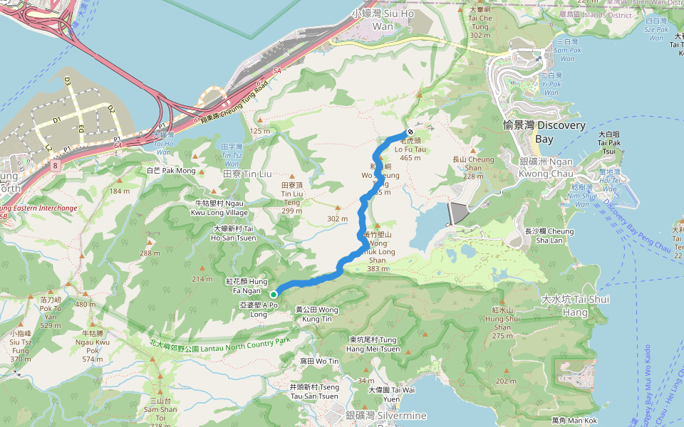 老虎頭郊遊徑 Lo Fu Tau Country Trail