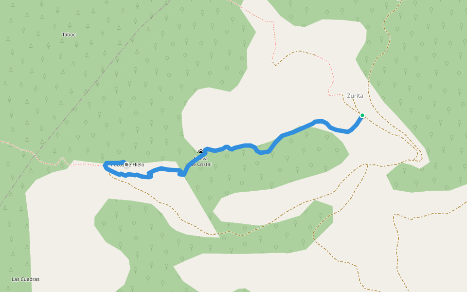 LR-L 12 Senderos de la Litera walking route map in Baélls