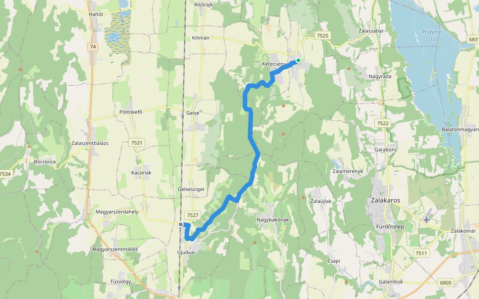 P Hiking Trail Orosztony Pacer