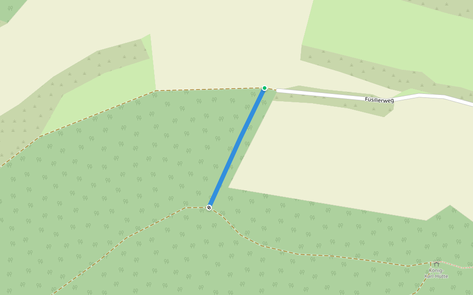 Panoramaweg walking route map in Bad Mergentheim