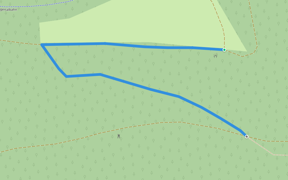 ◠ walking route map in Bergneustadt
