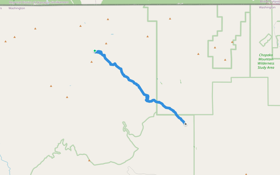 Albert Camp Trail Hiking Loomis, Washington Pacer