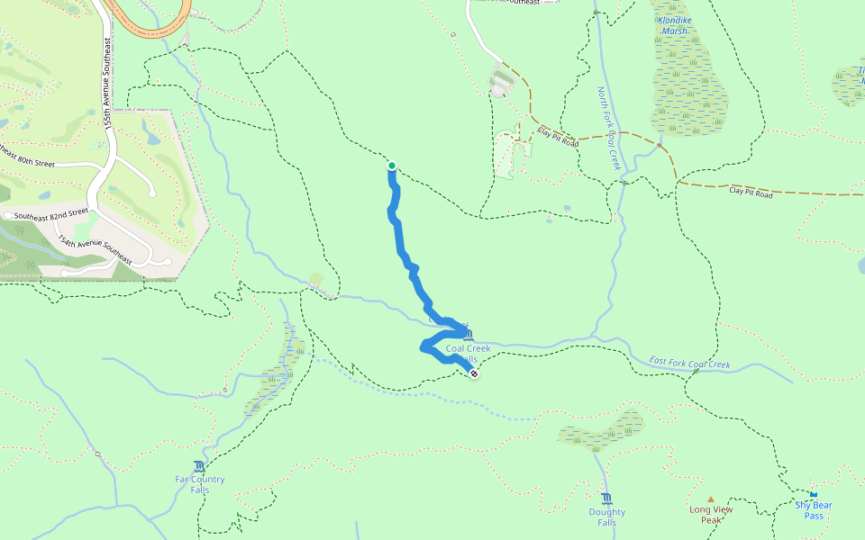 Coal Creek Falls Trail