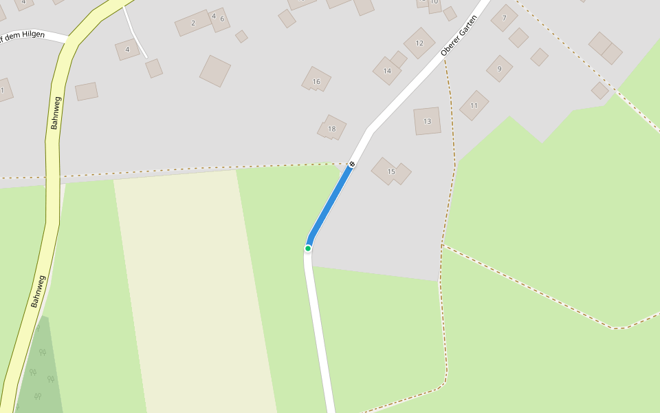 Rundweg "Schlossblicke" (T) walking route map in Nümbrecht