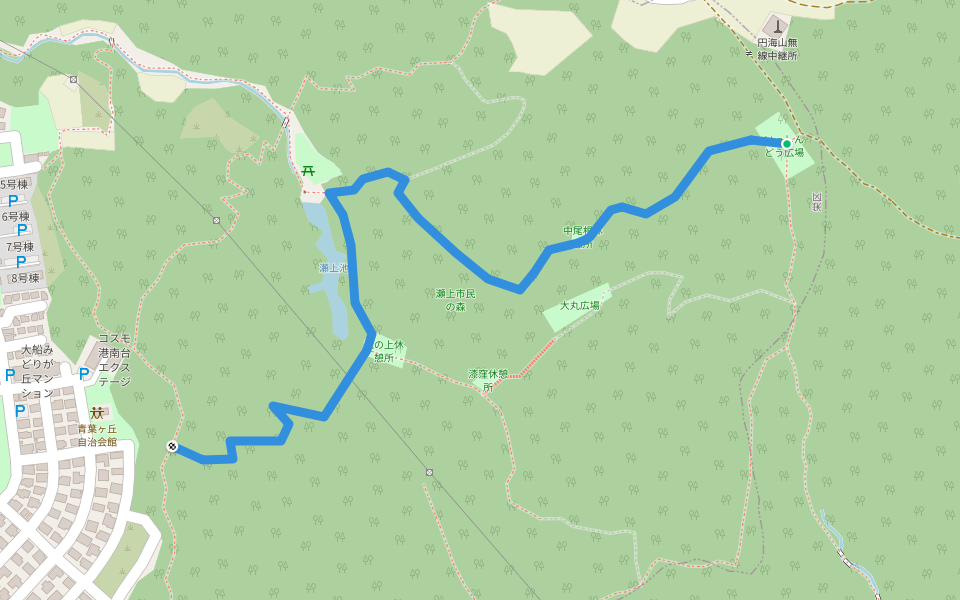 瀬上市民の森ルート