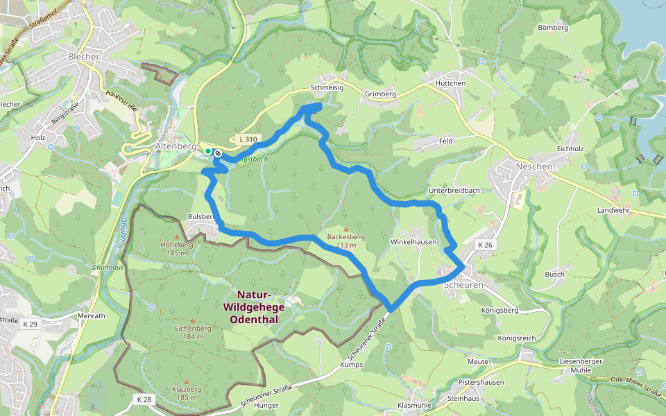 Altenberg Rundweg A7