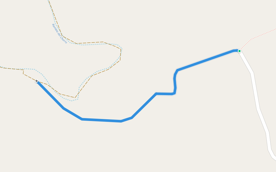 PR-MU 72.1 Variante a la Hurona walking route map in Molina de Segura