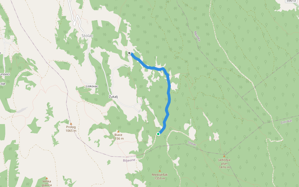 11.05 HPS walking route map in Stolac
