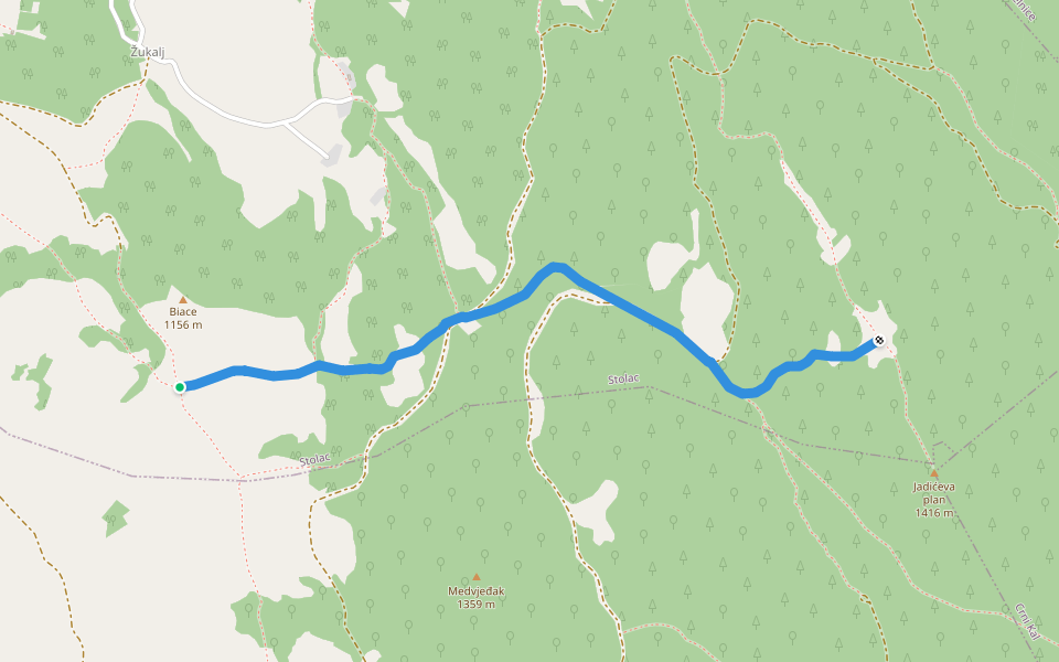 11.07 HPS walking route map in Stolac