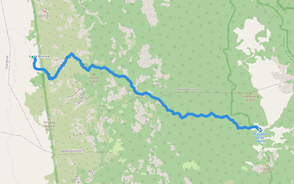 11.27 HPS walking route map in Velike Brisnice