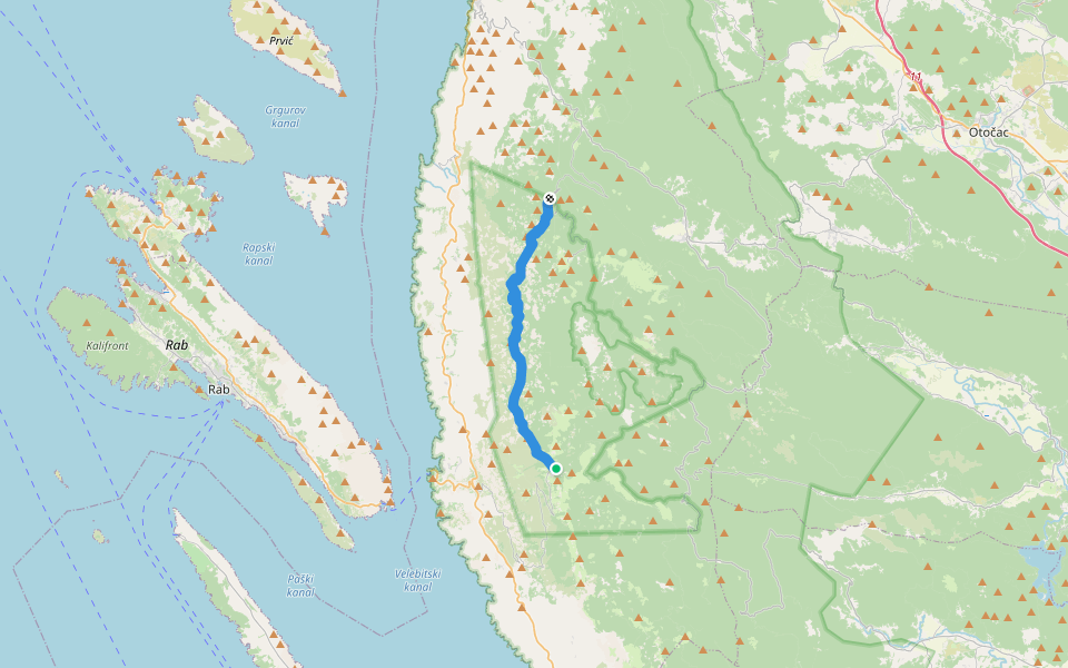 11.29 HPS walking route map in Stinica