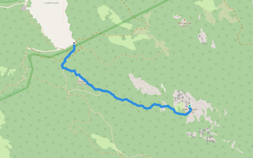 11.37 HPS walking route map in Stinica