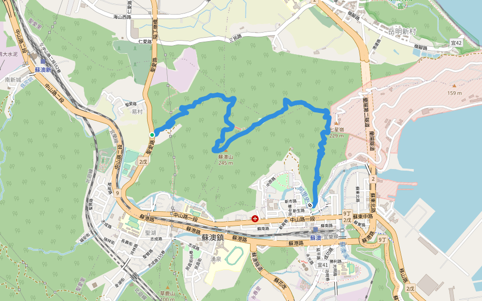 七星山健走步道