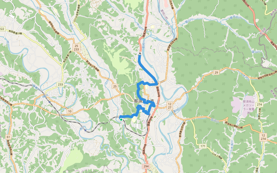 KFT - T28- Yamaagesai no sato wo meguru michi walking route map in Nasukarasuyama