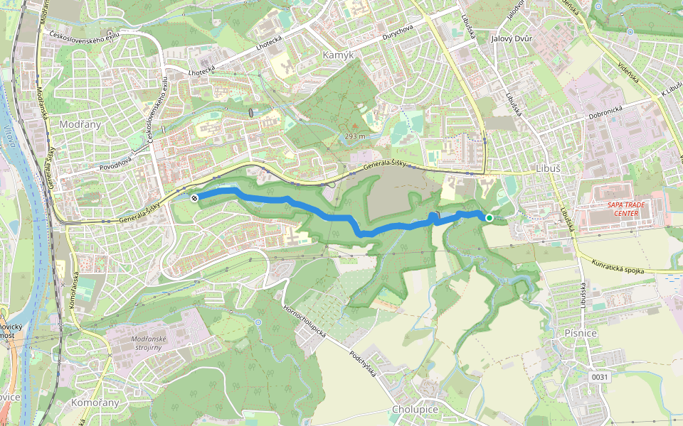 naučná stezka Modřanská rokle