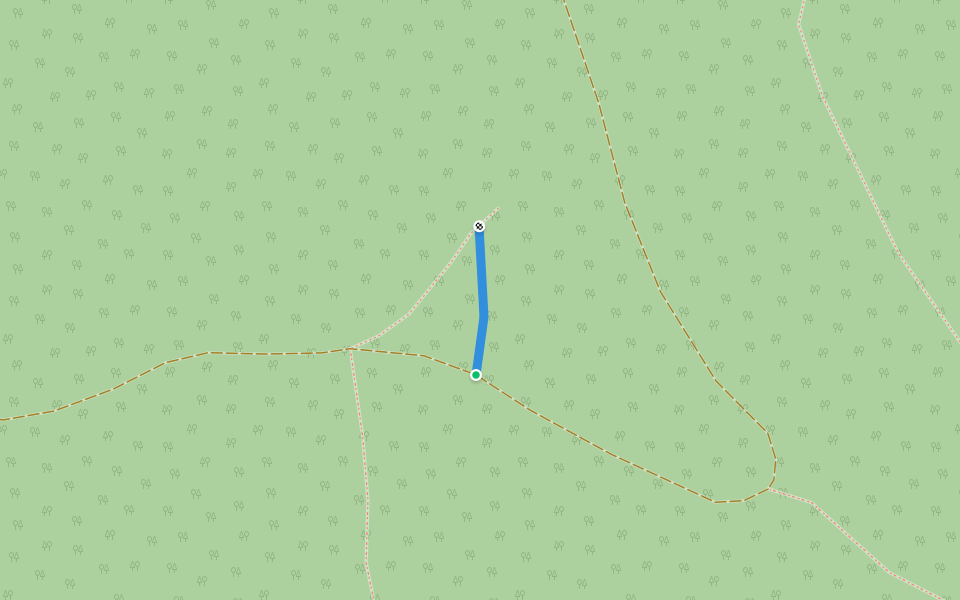 P▲ walking route map in Velem