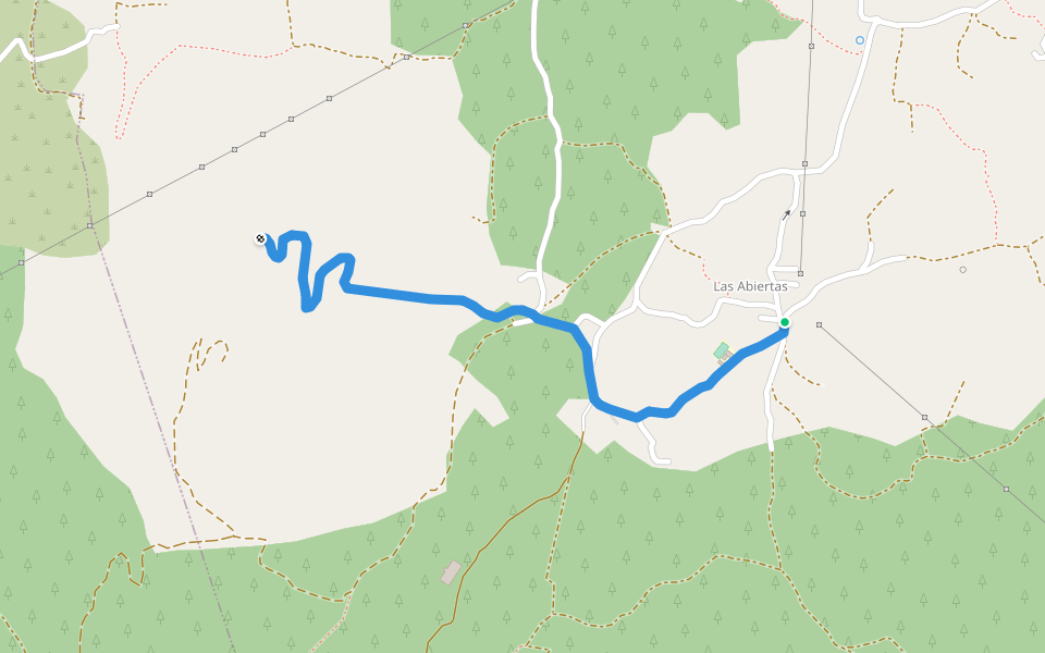 PRTF 42.5 Cerro Gordo Variant Hiking Trail Las Abiertas, Canarias