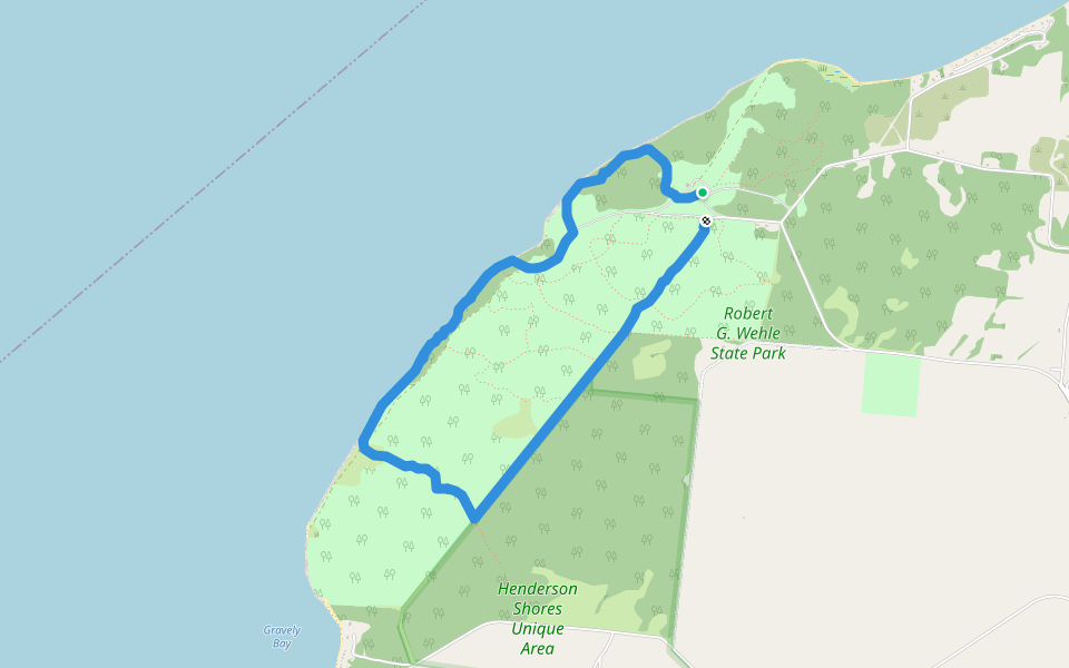Snakefoot Trail walking route map in Henderson