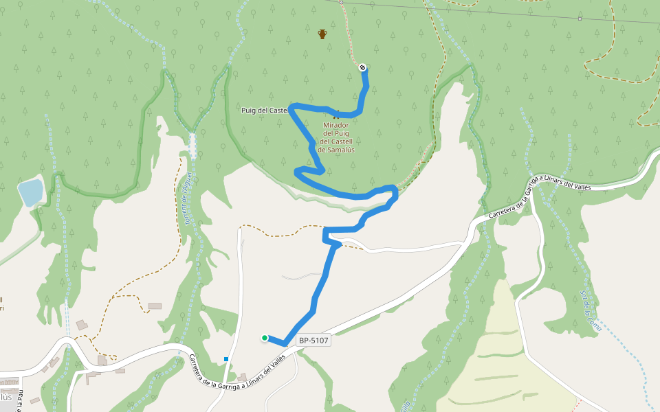 SL-C 89 Samalús - Puig del Castell