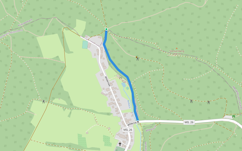 Ortswanderweg Eschau 4 walking route map in Eschau