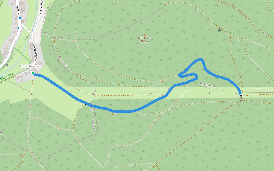 Ortswanderweg Eschau 5 walking route map in Eschau