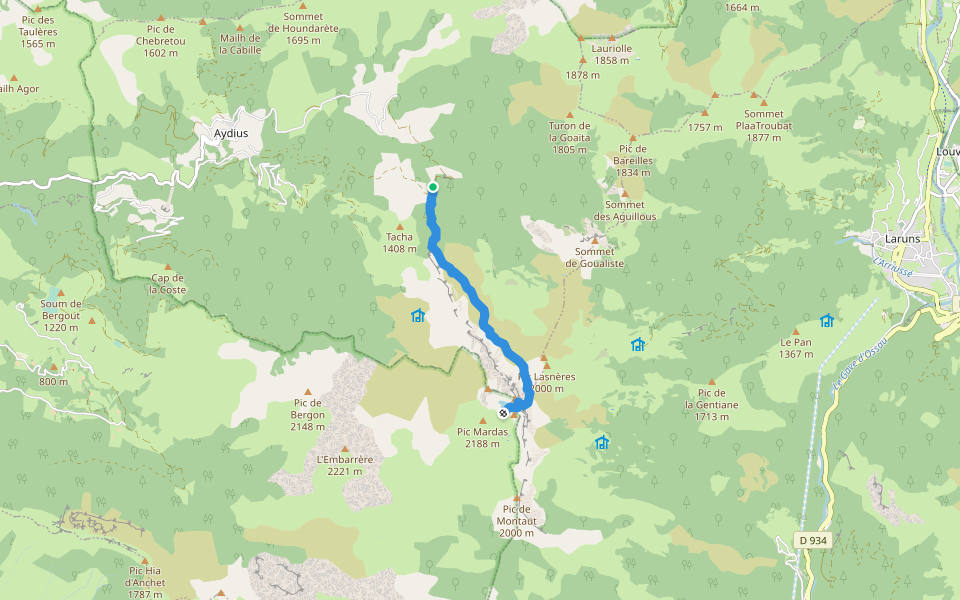 Lac du Montagnon d'Iseye asp102