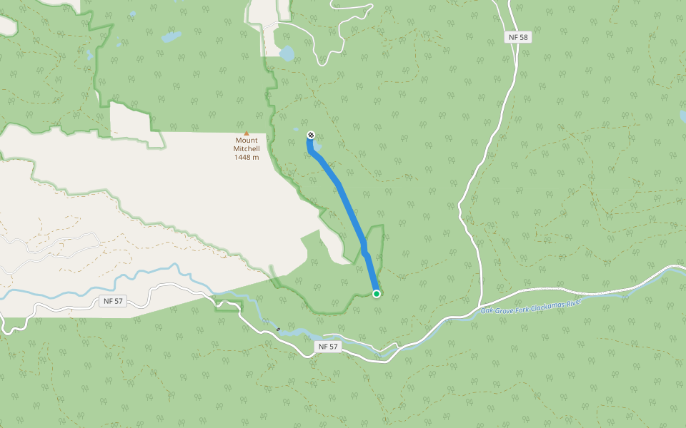 Cottonwood Meadows Trail 705 Hiking Estacada, Oregon Pacer