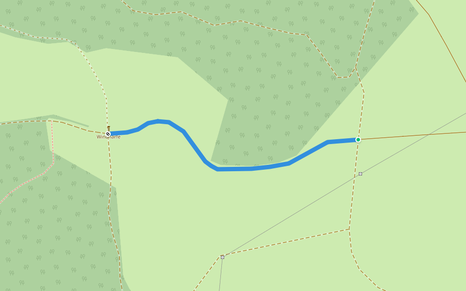 Natursteig Sieg Zuweg Saal walking route map in Windeck