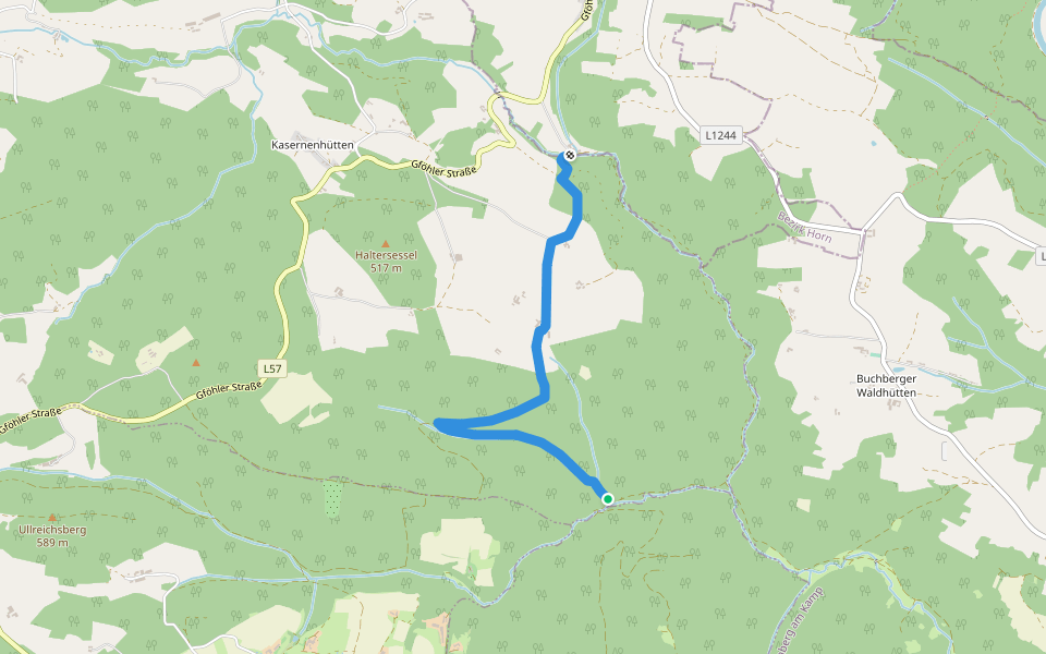 Niederösterreichischer Mariazellerweg 06A (Variante Sechshütten) walking route map in Jaidhof