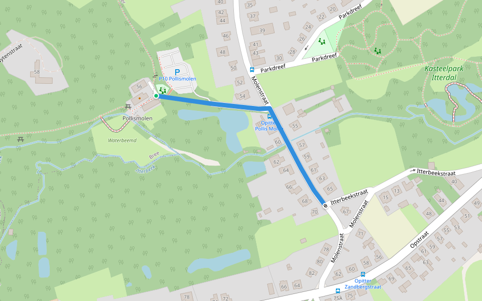 Solterheide aanlooproute Opitter P3