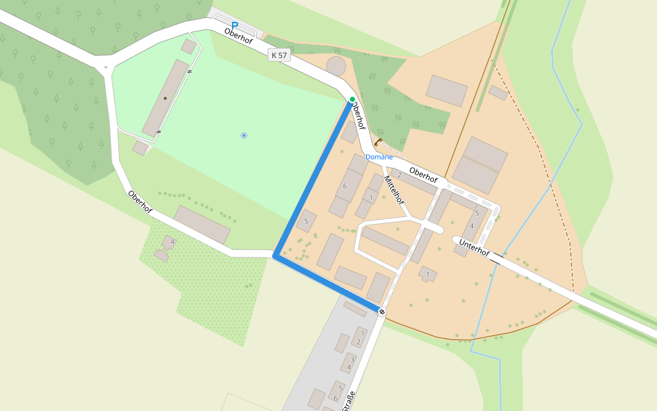 Hugenotten- und Waldenserpfad (Hauptweg - Teilstrecke Naumburg (Hessen)-Bad Karlshafen) walking route map in Hofgeismar