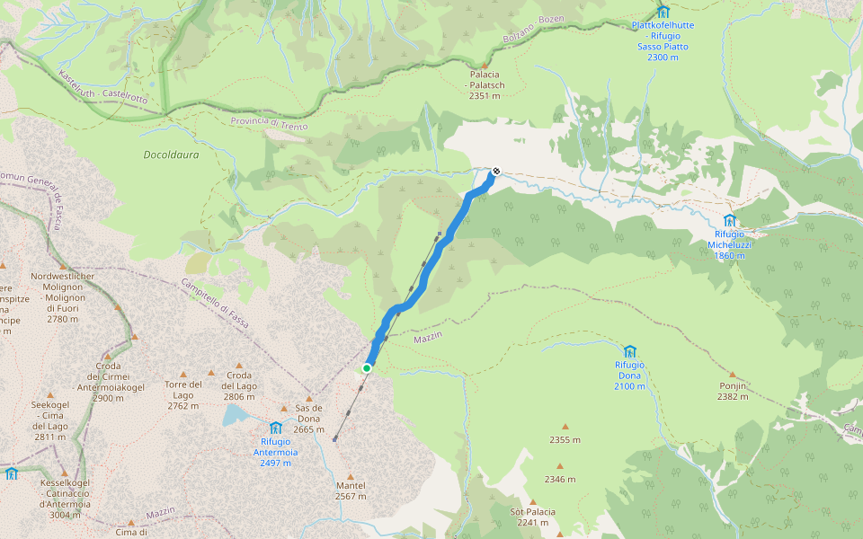 Sentiero delle Ciaregole