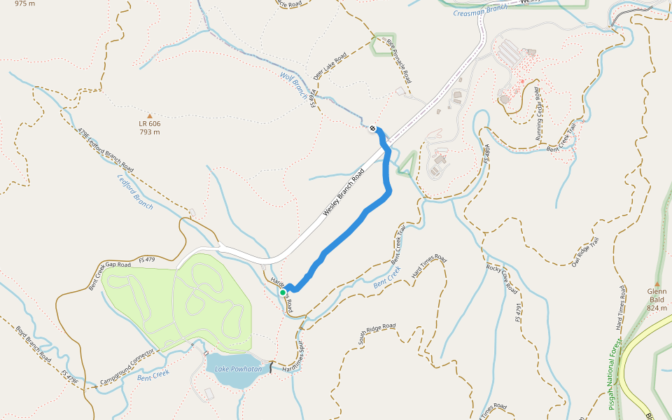 Hardtimes Connector Trail