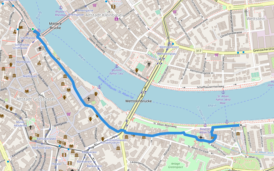 Schifflände-St. Alban