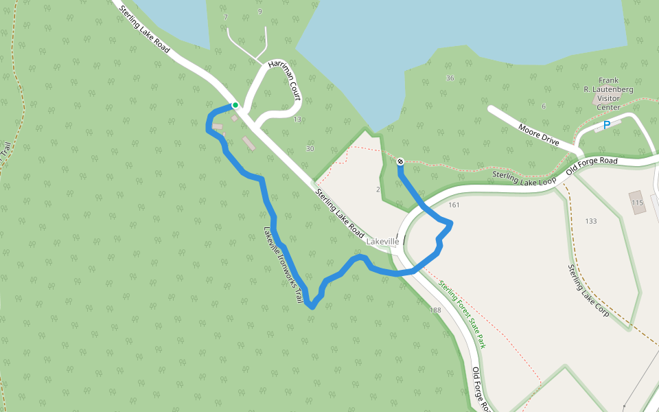 Lakeville Ironworks Trail Hiking Tuxedo Park, New York Pacer