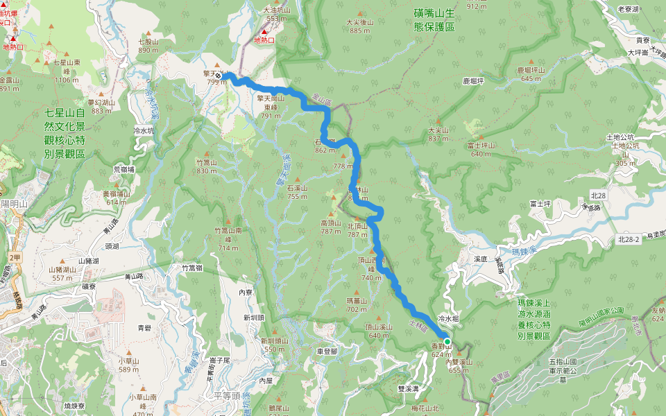 頂山石梯嶺步道
