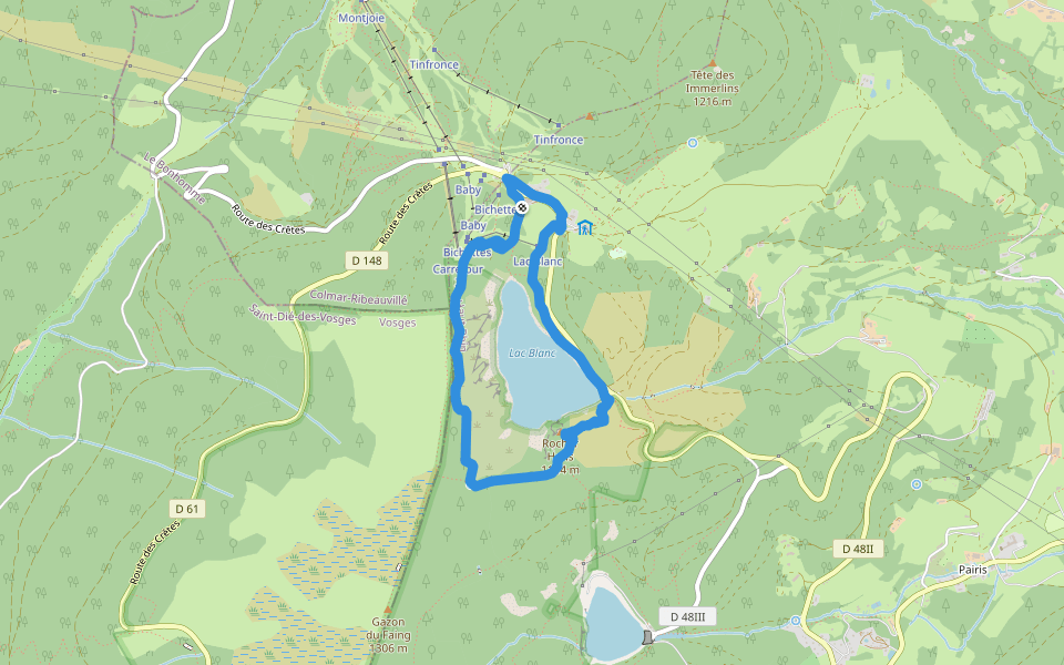 Circuit Tour du Lac Blanc  Anneau rouge