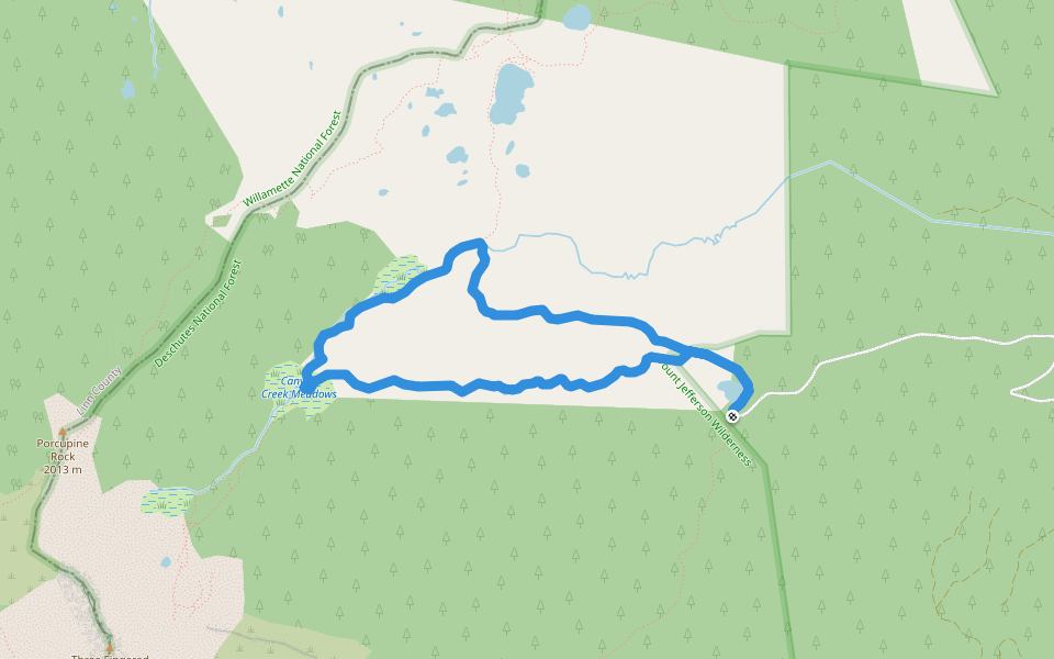 Canyon Creek Meadow Loop Trail