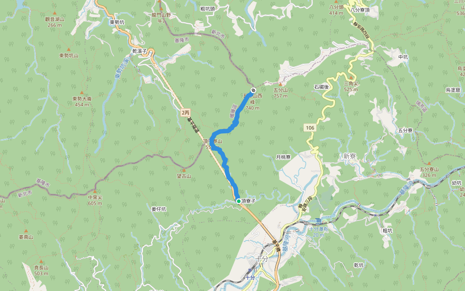 五分山登山步道
