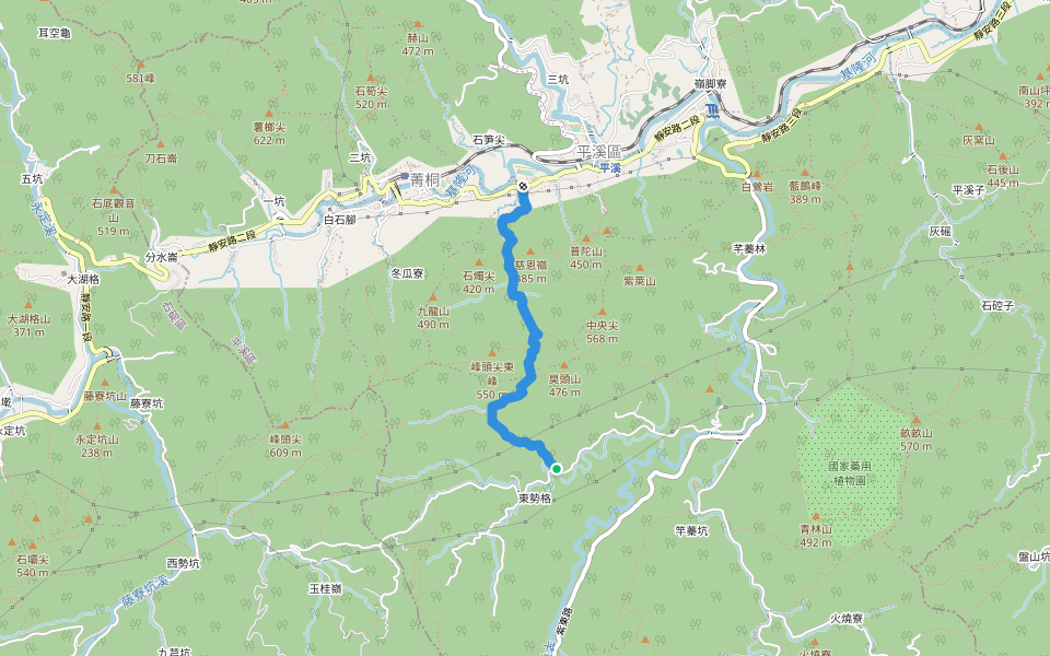 東勢格越嶺步道