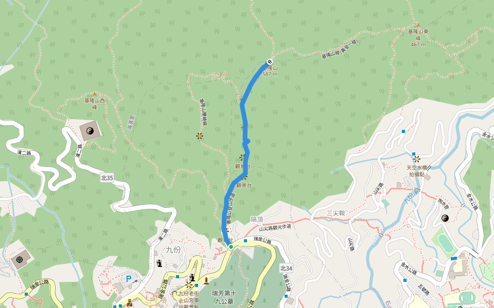 基隆山登山步道