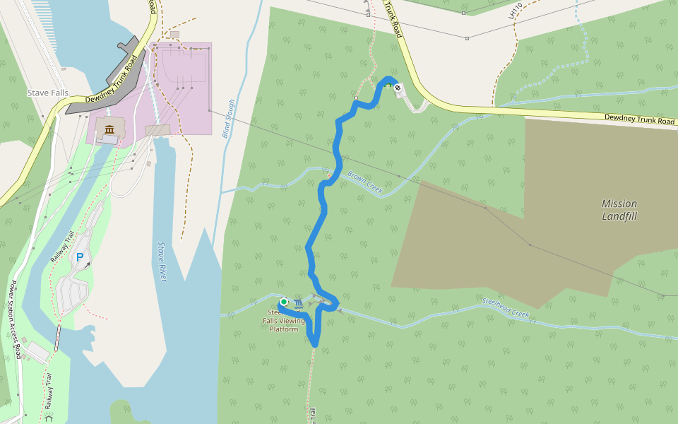 Steelhead Falls Trail