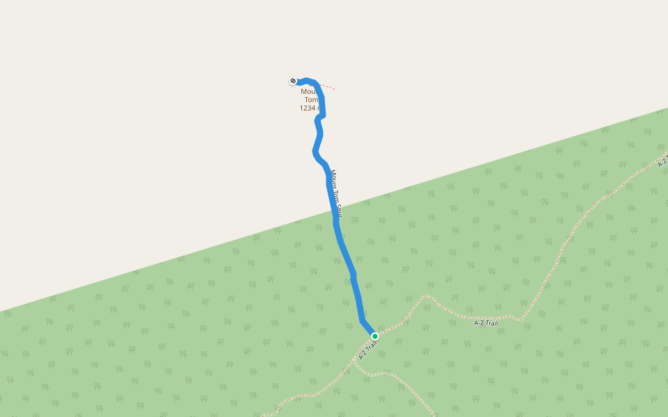 Mount Tom Spur Hiking Trail Jefferson - Osm 7732449