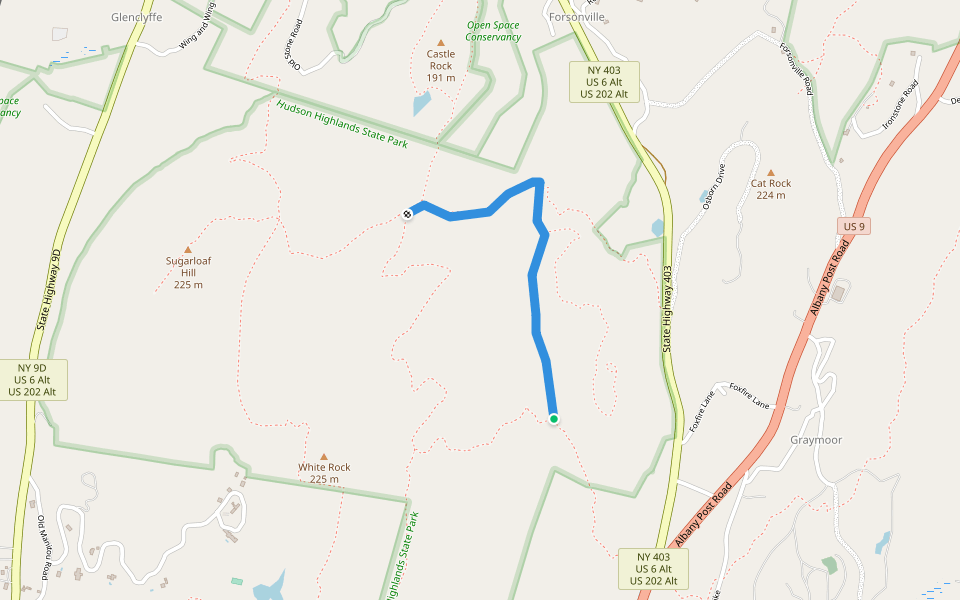 Carriage Connector Walking And Running Trail Philipstown, New York