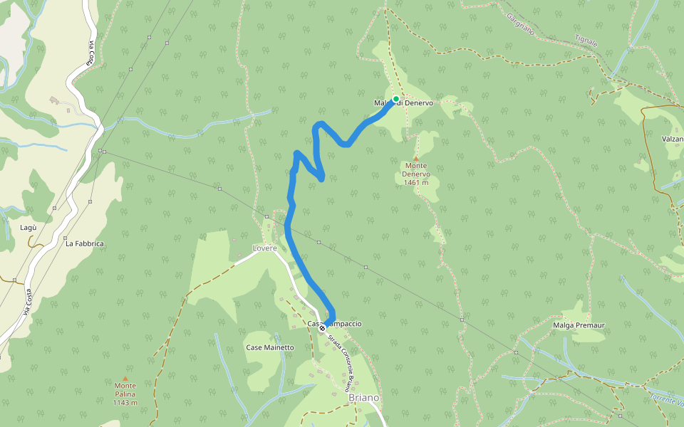 Bocchetta di Lovere - Malga Denervo