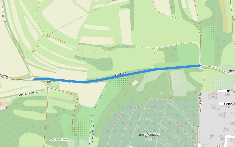 Lahr Mauergässchen - Löffelhalde