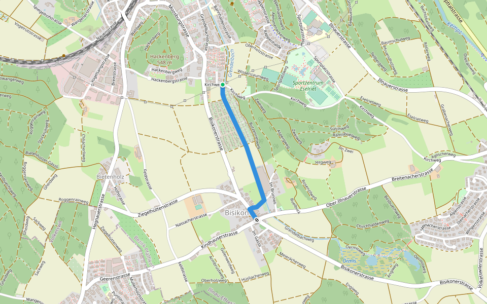 Moosburg - Bisikon