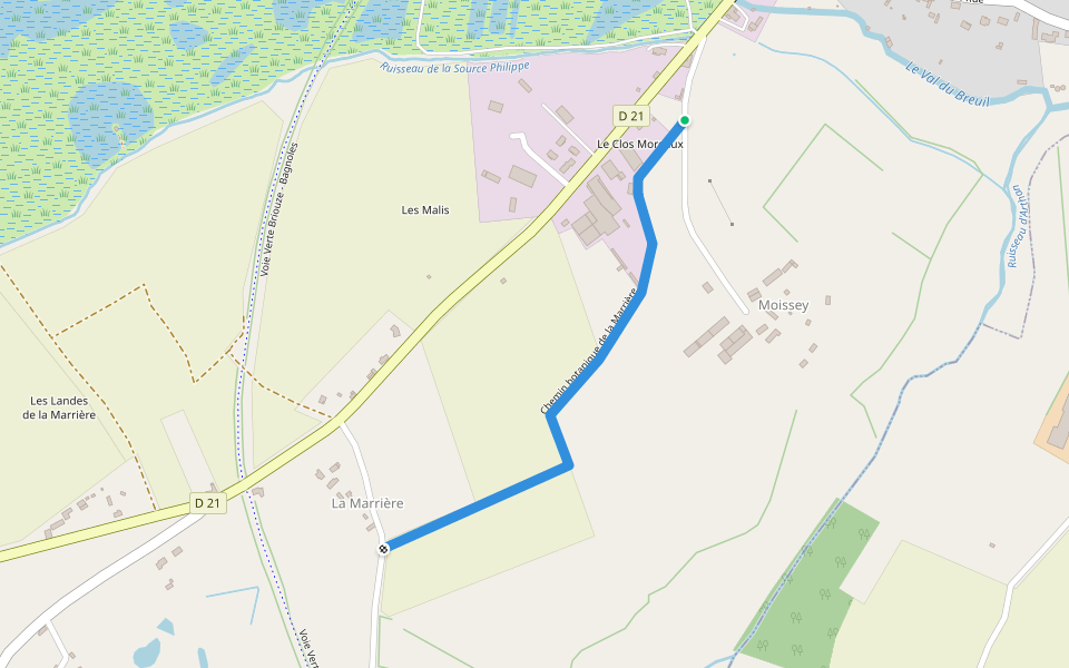 Chemin botanique de la Marrière